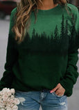 Cozy Warm Forest Atmosphere Sweatshirt
