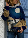 Verträumter Pullover mit Ozeanmotiv