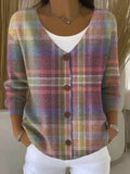 Urban Cozy Knit Cardigan with Soft Plush Lining