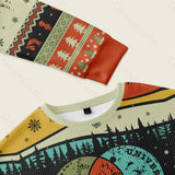 Life, the Universe & Everything Nerdy Graphic Ugly Christmas Sweatshirt