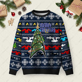 Merry Trekmas Ugly Christmas Sweatshirt