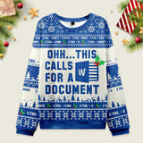 Ohh...This Calls for a PowerPoint Ugly Christmas Sweatshirt