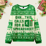 Ohh...This Calls for a PowerPoint Ugly Christmas Sweatshirt