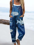 Women’s Fish Casual Jumpsuit RSJT502