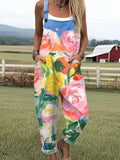 Women’s Bloom Garden Casual Jumpsuit RSJT512