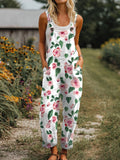Women’s Rustic Bloom Casual Jumpsuit RSJT514