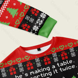 Sql Clause Is Coming to Town Ugly Christmas Sweatshirt