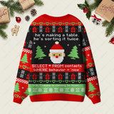 Sql Clause Is Coming to Town Geek Ugly Cardigan Sweaters