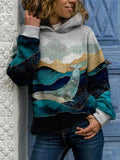 Ocean Breeze Artistic Sweater