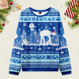 AT Snow Walker Christmas Ugly Christmas Sweatshirt