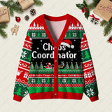 Chaos Coordinator Geek Ugly Cardigan Sweaters