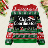 Chaos Coordinator Ugly Christmas Sweatshirt