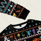 DND Dragon Dice Weapon Black Ugly Christmas Sweatshirt