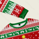 Nakatomi Corporation Christmas Party Snowflake Tower Ugly Christmas Sweatshirt