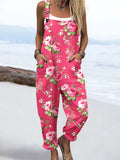 Women’s Rose Geometric Casual Jumpsuit RSJT540