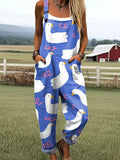 Women’s Playful Duck Casual Jumpsuit RSJT547