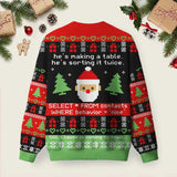 Sql Clause Is Coming to Town Ugly Christmas Sweatshirt